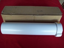 ROLUX EXTENSION PIPE 60 / 100 ALU / PLASTIQUE BLANC UBBINK 227351