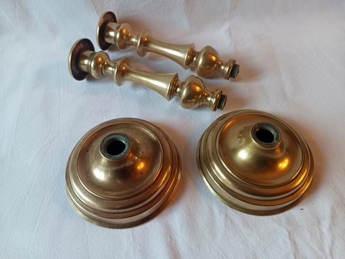 Ancienne paire bougeoirs - de,