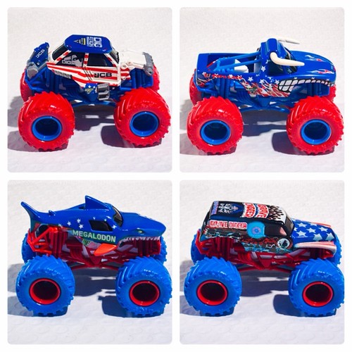 Monster jam stars stripes - stars, &