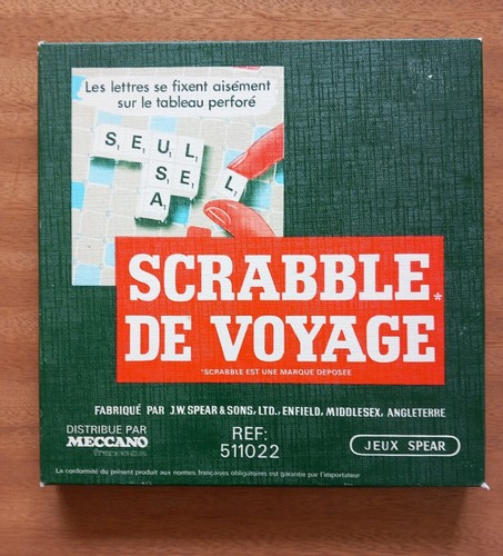 Scrabble voyage choix - scrabble,