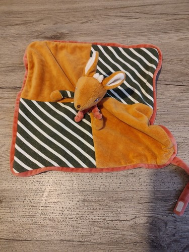Doudou plat attache - plat,