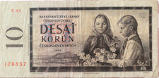 #16129 - Tchecoslovaquie Billet 10 Couronnes 1960 TTB