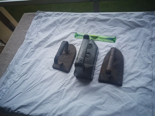 Set antique irons - set, 3