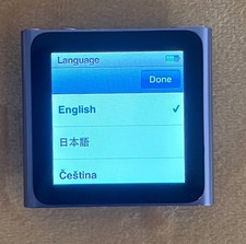 Apple iPod nano 6 Graphite 8GB