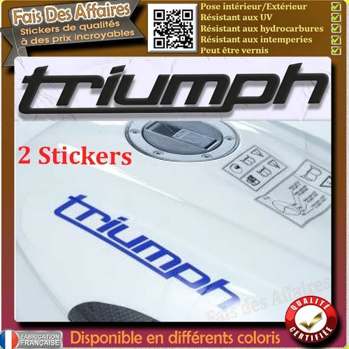 Stickers autocollant triumph - autocollant,