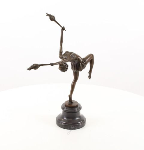 Sculpture bronze danseur du - en,