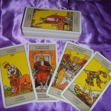Tarot Rider Waite Smith jeu cartes divinatoire oracle fortune telling cards