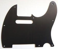 NEW PICKGUARD TELECASTER ALUMINIUM brossé - black - anodized - guitare télé