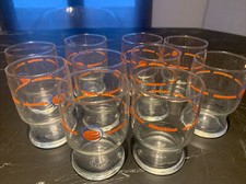 10 VERRES PUBLICITAIRE ORANGINA