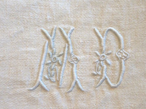 Serviettes table anciennes - serviettes,