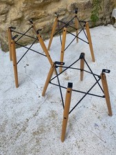 LOT de 3 pietements chaise DSW type eames