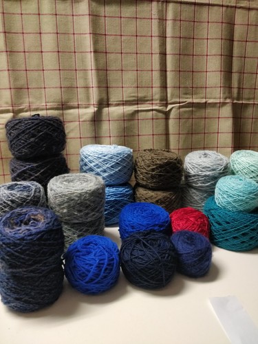 Lot laine couleur