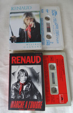 RENAUD , lot 2 x K7 audio "