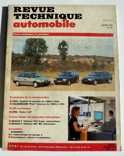 Rta revue technique - revue,