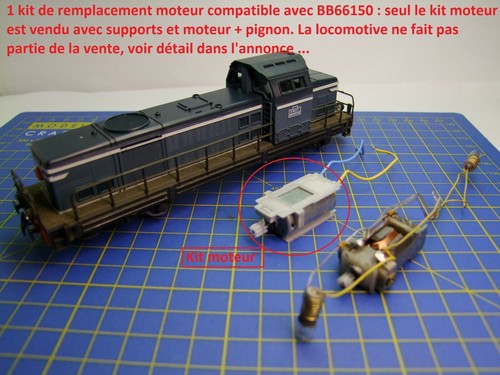 Kit motorisation locomotive - motorisation,