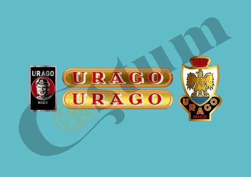 Urag201 stickers decals - decals, urago