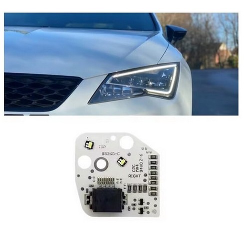 Carte electronique led droite - carte,