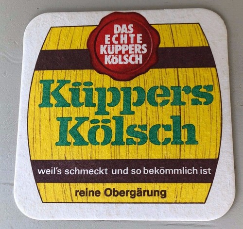 Old beer mat from
