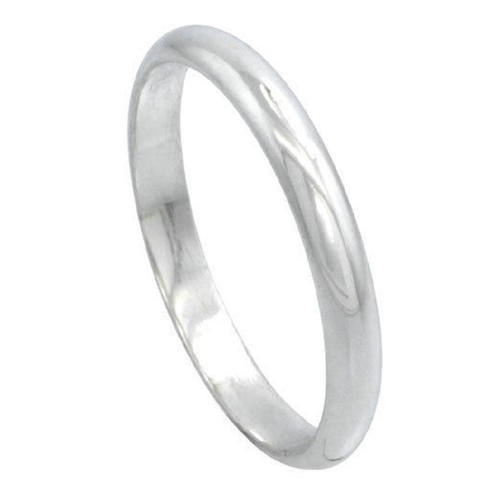 3mm hommes femme argent - &,