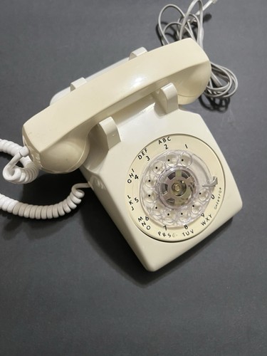 Vintage itt rotary dial desk - vintage,