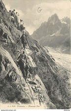 74 - Chamonix - Mont-Blanc - Mauvais Pas - Animée - Alpinisme - CPA - Voir Scans