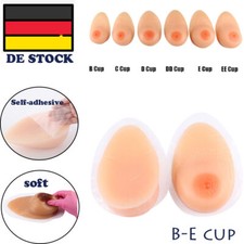Moules de poitrine en silicone auto-adhésifs gouttes d'eau faux boob...