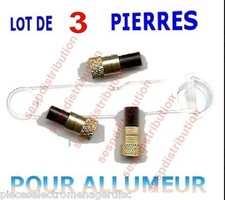 pierre à briquet X 3 pour allumeur de chalumeau VIRAX  oxy ou gaz BP