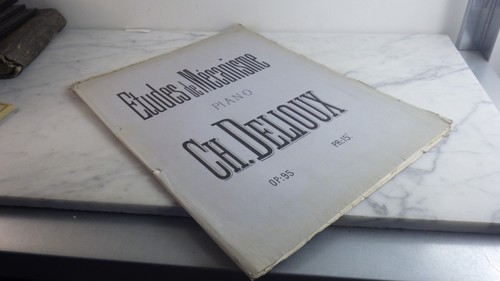 1890 etudes mecanismes 1er - de, (1er