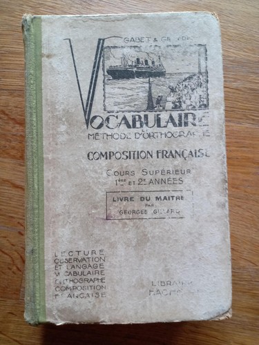 Vocabulaire méthode - vocabulaire, et