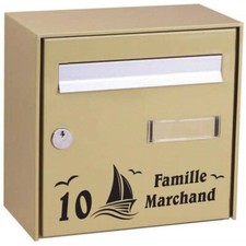 Sticker Autocollant Boite aux