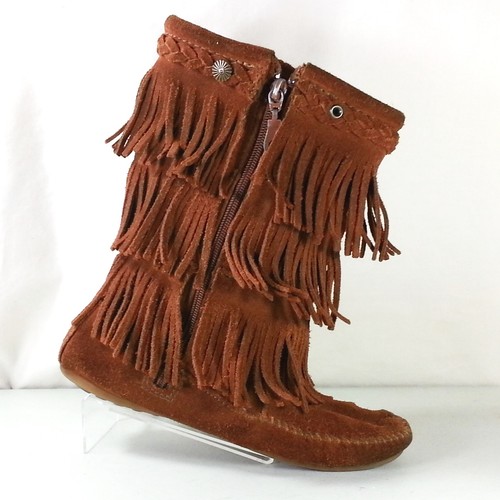Minnetonka women fringe rust - minnetonka,