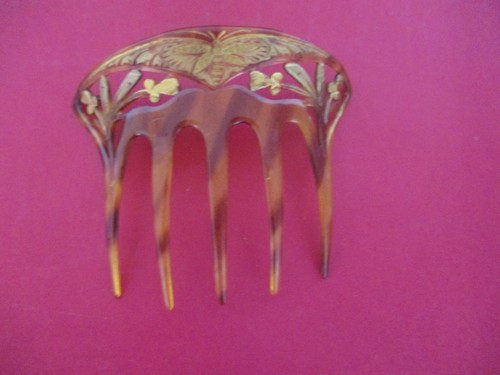 Ancien grand peigne barrette - grand,