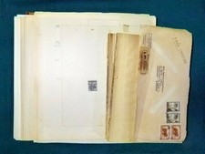 Collection Argentine, sur pages d'album et classificateur, timbres oblitérés