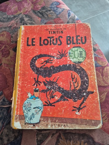 Tintin lotus bleu - le,
