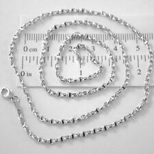 Chaîne Or Blanc 750 18K