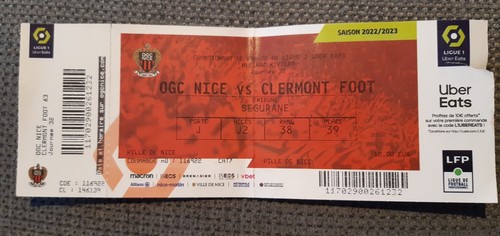 Billet match ogc - billet, nice