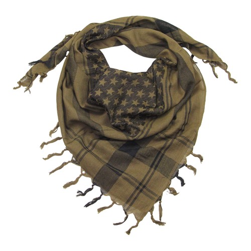 Foulard homme kaki motif - foulard,