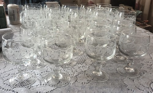 Verres vin à eau - vin,