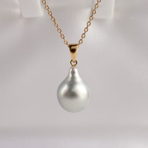 Pendentif perle culture de - perle,