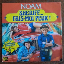 RARE French SP B.O Série TV SHERIFF FAIS MOI PEUR By Noam Jeunesse Année 80'