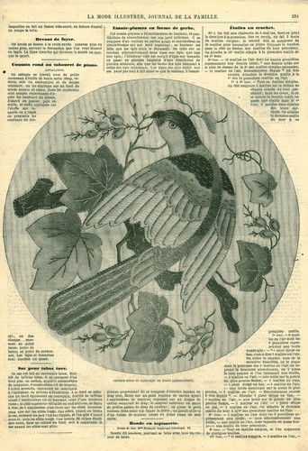 Gravure mode ancienne 1869 - mode,
