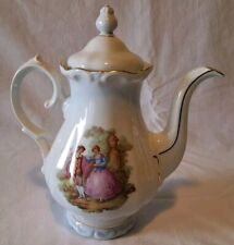  Ancienne Théière Porcelaine De Marque Winterling Western Allemagne Ht 23,5 cm