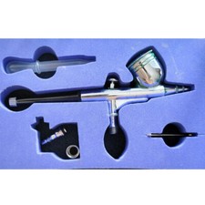 Aérographe Air Brush Kit AB722 AB73 Airbrush Pistolet ø0.3mm Compressor Model