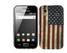 Coque De Protection TPU Design Drapeau USA Pour Samsung Galaxy Ace S5830