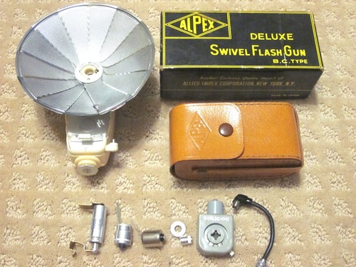 Alpex deluxe swivel flash gun - deluxe,