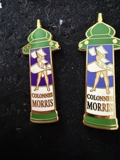 2 pin's  arthus bertrand