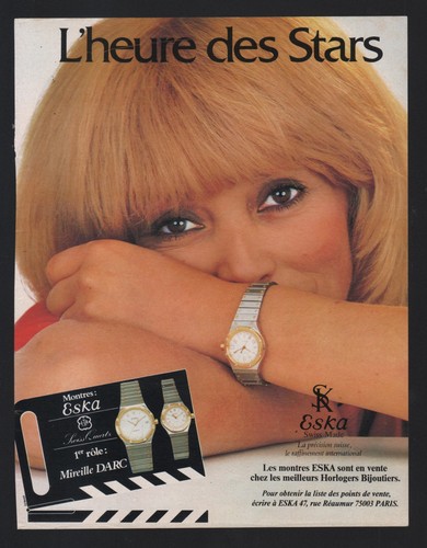 Publicité 1981 montre - ,