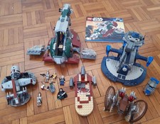 LOT LEGO STAR WARS - 8097 8018 8091 8092 7670 + FIGURINES BARISS OFFEE DROIDES