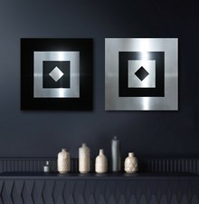 Original Abstrait Métal