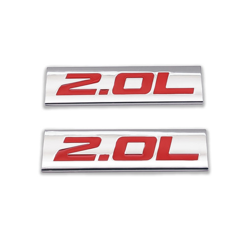 Chrome red metal 0l - 2x, 2.0l
